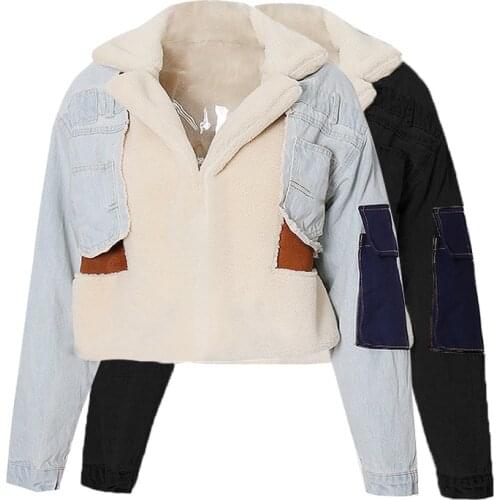 LAUZUOLA Womens Denim Jackets
