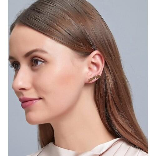 Metal Birds Clips Earrings Ear Cuffs for Women Girls Gold Silver Color Animal Ear Cuff Earring Ear Cartilage Clip Jewelry Gifts