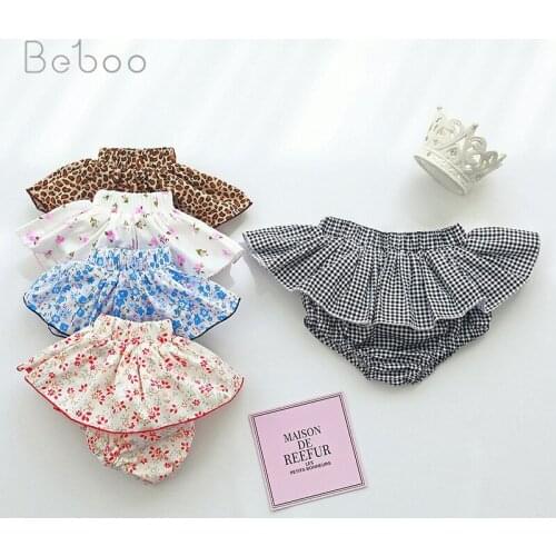 Fashion summer new Korean Children Clothing Girls Pants Shorts Skirt Floral Kids Skirts Tutu Skirt toddler Girl clothes