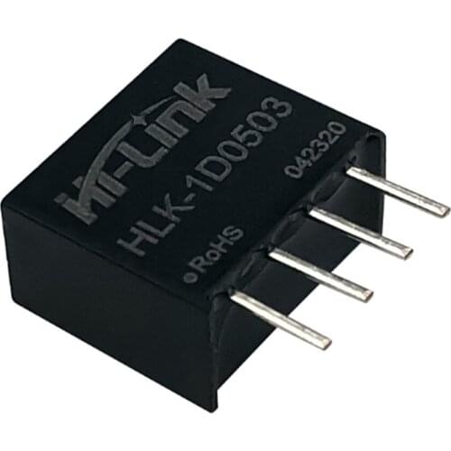 5V to 3.3V Power Supply Module HLK-1D0503 1W300mA DCDC Small Size SPI Isolation Voltage Regulator