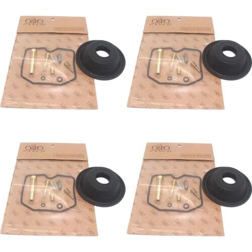 4set for GPZ750R 1985-1986 GPZ 750R Motorcycle carburetor repair kit plunger diaphragm