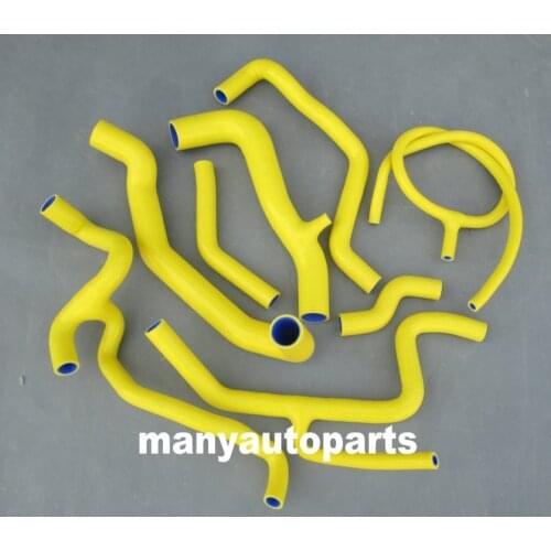 SILICONE COOLANT HOSE KIT FOR VW GOLF/JETTA MK3 A3 VR6 2.8/2.9 AAA/ABV ENGINE NON-US YELLOW