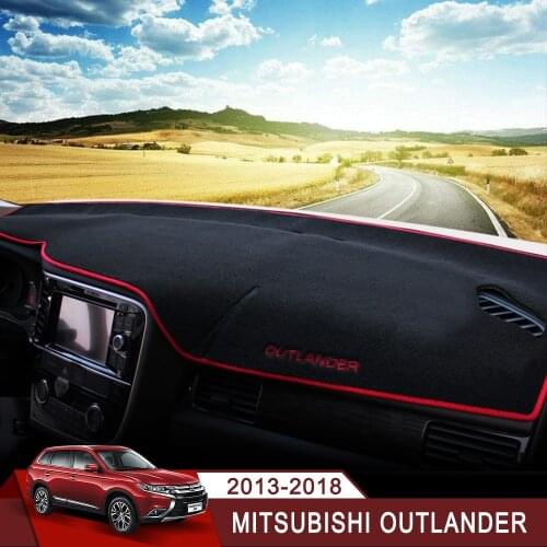 Car Dashboard Avoid Light Pad Instrument Platform Desk Cover LHD For Mitsubishi Outlander 2013 2014 2015 2016 2017 2018