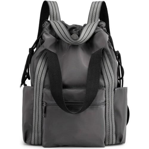 Nylon Backpacks Multi-function Bags Fashion Shoulder Bags Drawstring Backpacks For Girls Multi-backpack Way Young Ladies V4-96