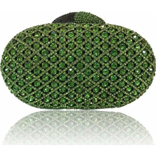 New Arrival Female Crystal Diamond Clutches Women Evening Bags for Wedding Luxury Handbags Women Bag Designer High Quality