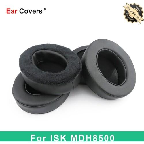 Earpads For ISK MDH8500 MDH-8500 Headphone Replacement Earcushions Parts Accessaries Velvet
