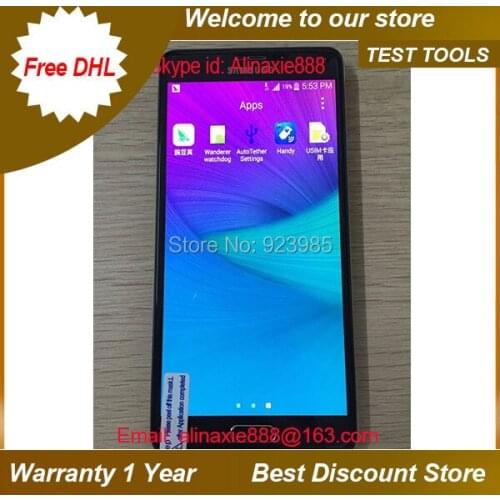 DHL shipping +S5 G900i with handy 2.9 + CAT4 for LTE / WCDMA / GSM / NMR support mos test + test phone