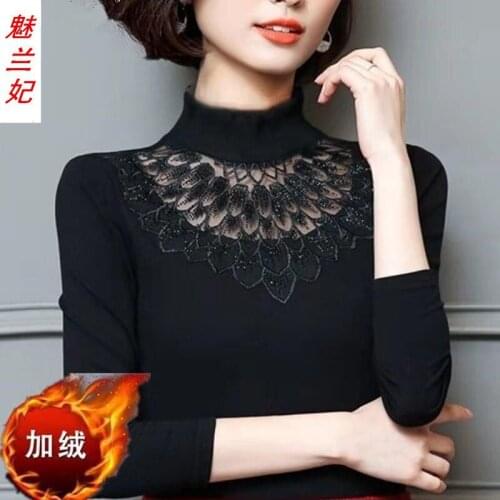 Women Blouse Lace Top Autumn Spring Autumn Womens Clothing Blouse Shirts Ropa De Mujer