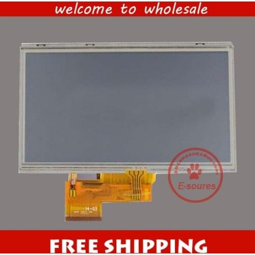 New Innolux 5inch AT050TN34 V.1 c LCD Screen For GPS PSP adaline't a MP5 LCD Screen free shipping