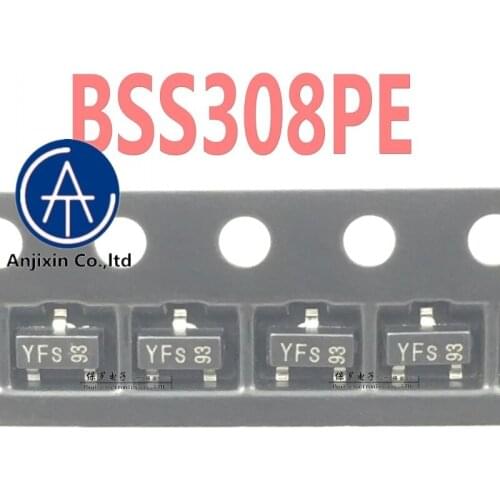 10pcs 100% orginal new transistor BSS308PE 2A 30V silk screen YFs SOT-23 real stock