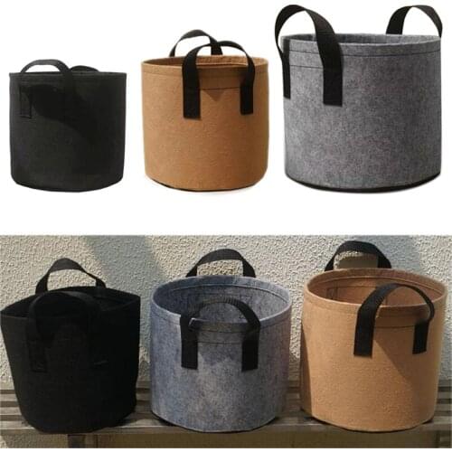 2/3/5/7/10 Gallon Garden Plant Grow Bags Vegetable Flower Pot Planter DIY Potato Garden Pot Plant Growing bag tools