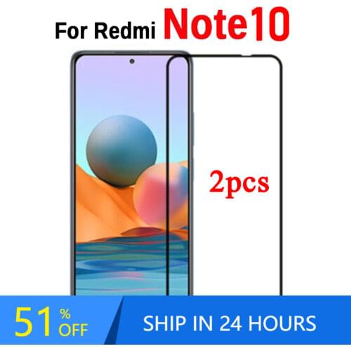 2pc 3D Glass On Redmi Note 10 Protective Tempered Safety Glass For Xiaomi Xiomi Redmi Note 10S Note 10 5G inch Screen Protector