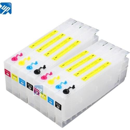 8PCS compatible refillable ink Cartridge For 4880 4880C pro4880 with chip 300ml drop shipping