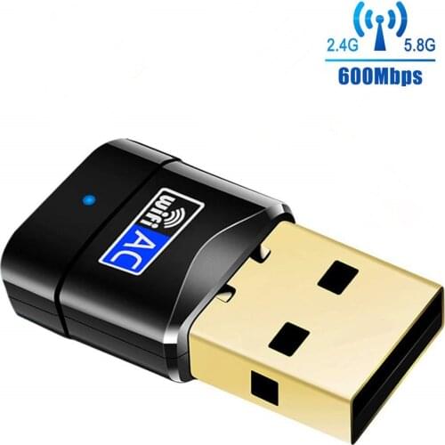 AC600M USB Wifi Adapter Driver Free-auto install RTL8811CU Dual Band 11AC(5.8G) 11N(2.4G) 600Mbps USB Wi-fi Dongle