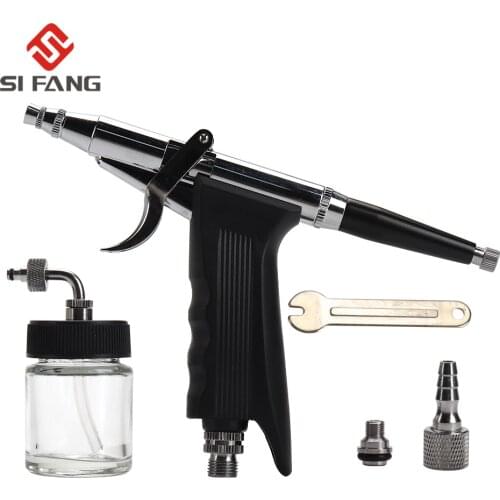 Airbrush Tool Dual Action Gravity Feed 0.3mm Nozzle Spray Gun Cake Decorating Brushes For Nail Manicure New