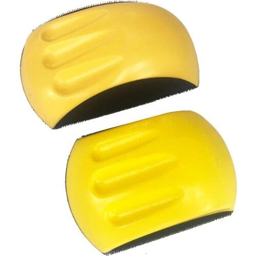 Car polished atomic gray round hand push plate 5 inch dry scrub paper polished hand planing 125mm 6 inch Festo