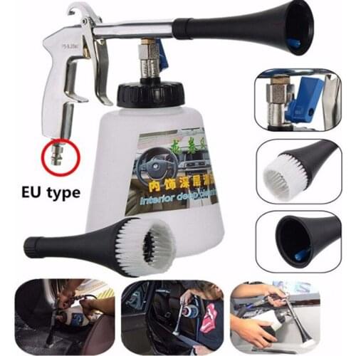 New Automotive Interior Cleaning Machine Foam Cleaning Gun With Brush High Pressure Car Washer Foam Gun