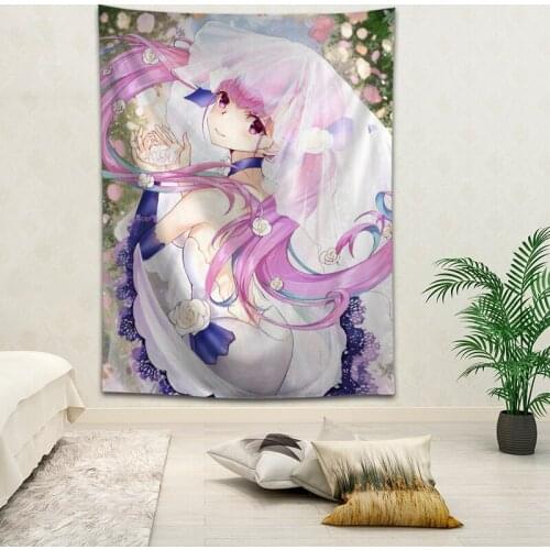 Hot Sale Custom Anime Minato Aqua Printed Tapestry Background Decorative Tapestry Various Sizes Wall Hanging Decor