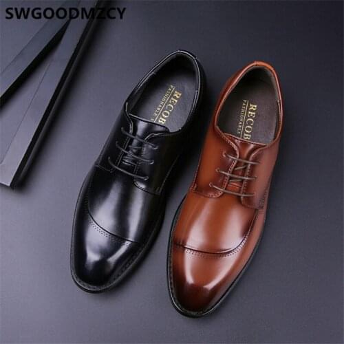 Mens Formal Shoes Genuine Leather Wedding Shoes Men Oxford Shoes For Men Italian Zapatos Piel Hombre Scarpe Uomo Classiche
