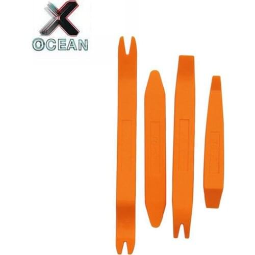 Hand Tool Sets Car Disassembly Tool Interior Refit Kit 4pcs/Set Car DVD Player Trim Panel Dashboard Audio Removal Installer