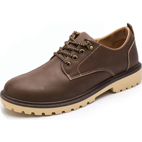 2019 Spring, Summer And Autumn New Mens Shoes Fashion Business Casual Shoes Mens Driving Shoes Tide Single Boots Men