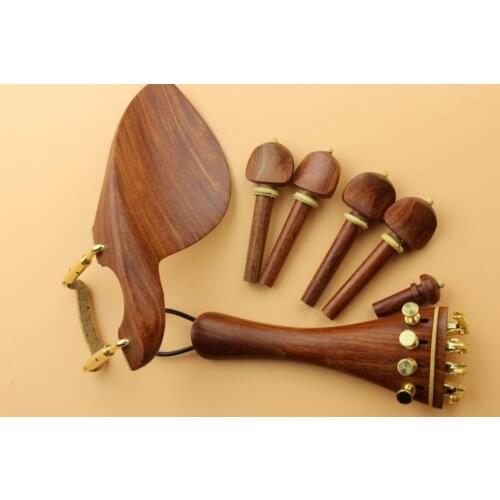 New top Red sandalwood Luthier violin parts 4/4 full size Violin Accessories