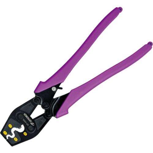 350mm Ratchet Wire Crimper Electrical Crimping Pliers Professional Non-insulated Y O Terminal End-Sleeves Ferrule Crimping Tool