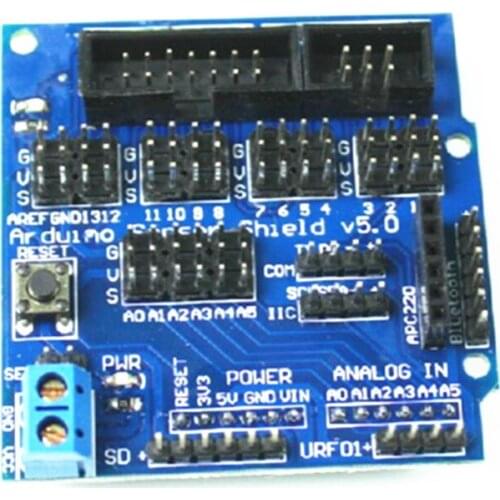 Sensor Shield V5.0 sensor expansion board for Arduino electronic building blocks of robot parts