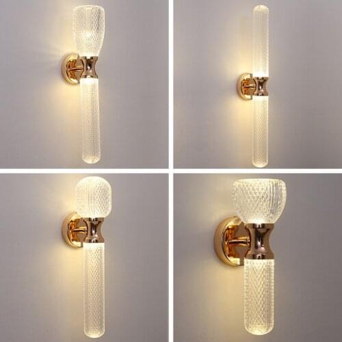 Luxury Modern Bedroom Bedside Wall Lamp Simple Living Room Background Creative Wall Corridor Study Led Light