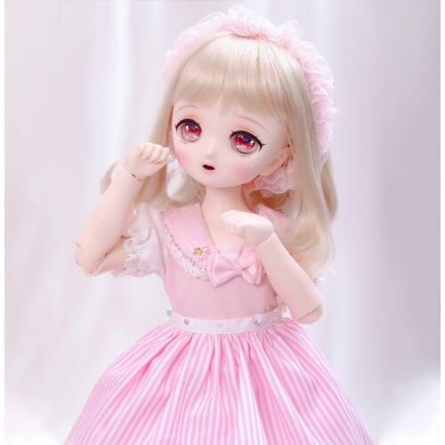 Shuga Fairy Naiko 1/4 BJD Anime Figure Doll Resin Toys for Kids Body Model Girls new Full Set Gifts Joint Doll