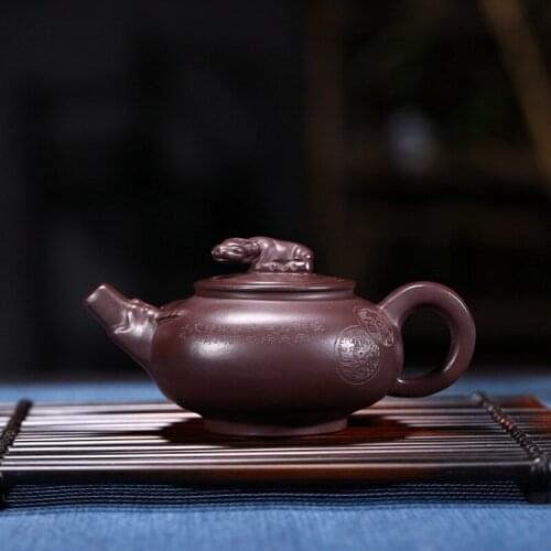 To yixing undressed ore muddy purple purple clay penghu-glance recommended home gift companies customize logo