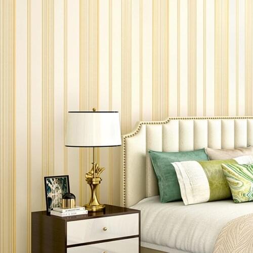 Modern Classy Vertical Stripe Wallpaper Roll 3d Embossed Thin Stripes Wall Papers Home Interior Decor Wallpapers Murals GM029