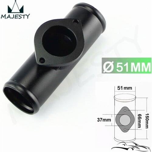 Type-S/RS Style 2" 51mm Aluminum Turbo Blow Off Valve Flange Adapter Pipe