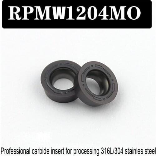 RPMW1204MO RPMW1103MO turning tool carbide insert Lathe CNC milling tools cutter specialize in Stainless steel and common steel