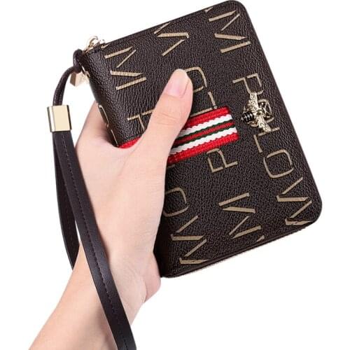 Large capacity female card bag popular multi - card card wallet