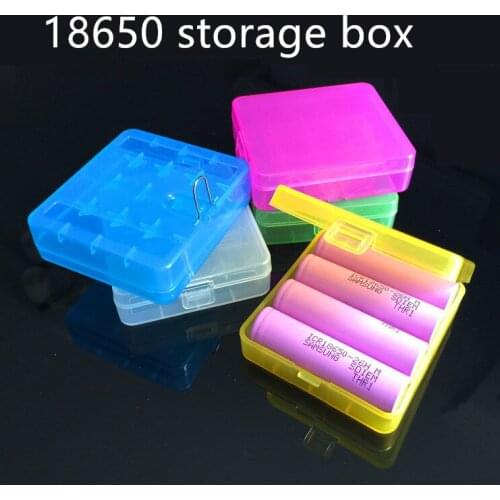 Hard Portable Plastic Storage Box Case Holder For 4 x 18650 Battery Keeps you batteries safe and dry practical and durable
