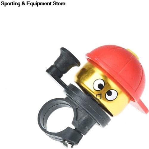 Bike Ride Horn Alarm Bicycle Bell Ring Lovely Kid Boy Hat Ring Bell For Cycling Bicycle