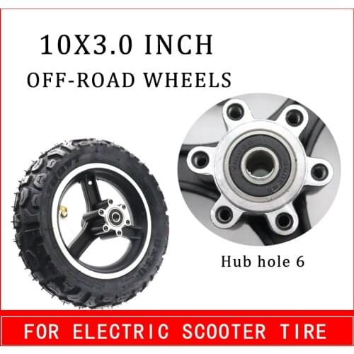 10inch Off Road City Road Pneumatic tire wheels for Electric Scooter accessories Speedual Grace 10 Zero10x3.0 10*3.0 alloy wheel