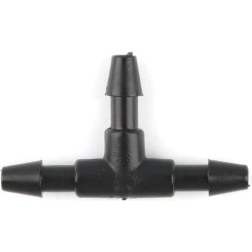 20pcs Micro Joint Irrigation Kit Barb Equal Tee Connector Drip Connection Hose Watering Irrigation 3/5 Mm Hose Connector
