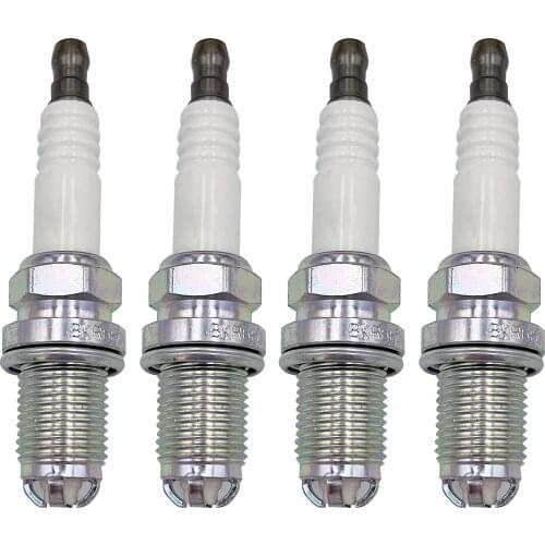 4pcs/lot 12120037607 BKR6EQUP High Quality Spark Plug For BMW M54 M62 E38 E65 E34 E36 E39 E46