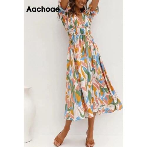 Short Dresses For Women Aachoae China