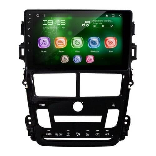 Allways 9" IPS Screen Android 9.0 Octa-core Ram 2GB Rom 32GB Car Multimedia for Toyota Vios (LHD) 2018 Auto Air Condition
