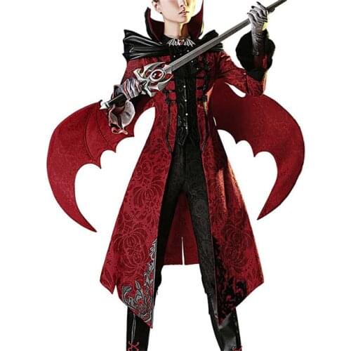 Anime Identity V Joseph Desaulniers Cosplay Costume Coat Pants Cloak Wig Daily Carnival Party Festival Uniform Brand New