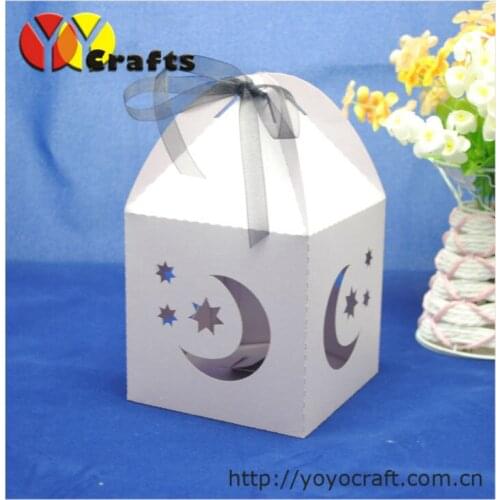 Free logo hot sell laser cut in various color customizable OEM available decorative wedding sweet box