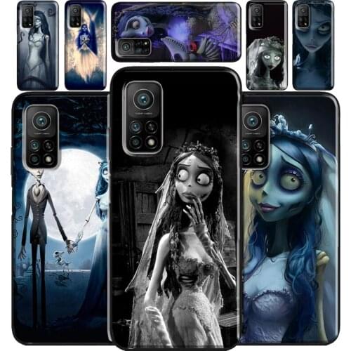 Corpse Bride Emily For Xiaomi Mi 11 Lite Case Cover 10T Pro 11 Ultra Bumper Cover For POCO F3 M3 X3 Pro Case