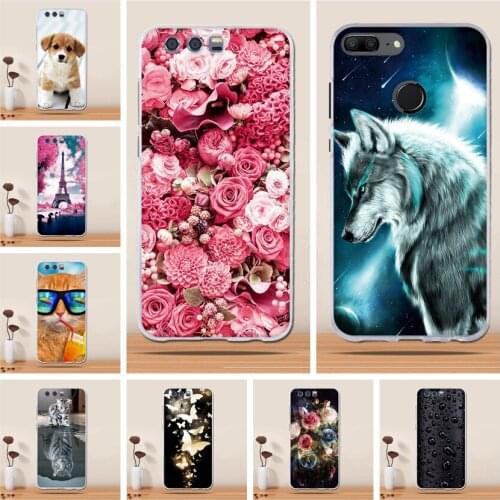 For Huawei Honor 9 Case Covers for Huawei Honor 9 lite Case Cover 3D TPU Soft Silicone fundas Bag for Huawei Honor 9 Phone Cases