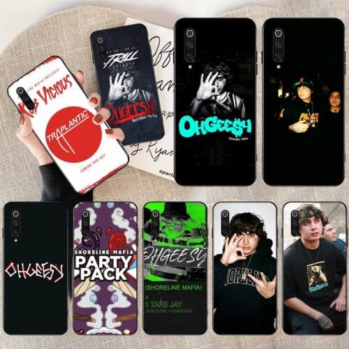 Shoreline Mafia Ohgeesy Black TPU Soft Phone Case for Xiaomi Mi Note 10 Lite Mi 9T Pro xiaomi 10 10 CC9 Pro 9SE