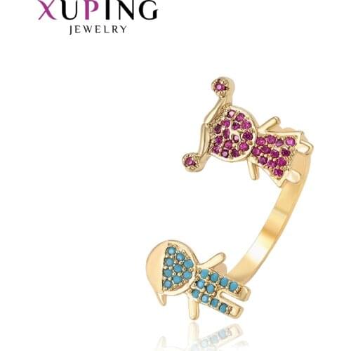 Xuping Exquisite Cute Style for Child Ring Girls Lovely Trendy Style Elegant Jewelry Synthetic CZ Gift Style 16284