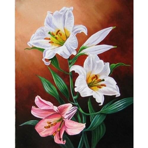 GATYZTORY Frame Christmas Street Diy Painting By Numbers Calligraphy Painting Acrylic Paint By Numbers Modern Wall Art Picture