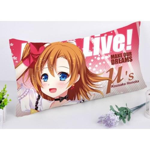 Hobby Express Rectangle Love Live Anime Dakimakura Cushion Pillow Cover Case RPC42